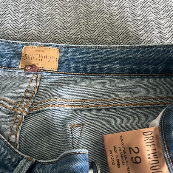 Driftwood Audrey Embroidered Jeans - Size 29 - Picture 6 of 10